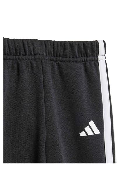Adidas Tiberio Colorblock 3-Stripes Fleece Tracksuit Black Red Infant ADIDAS CORE | Tracksuits | KC6003-